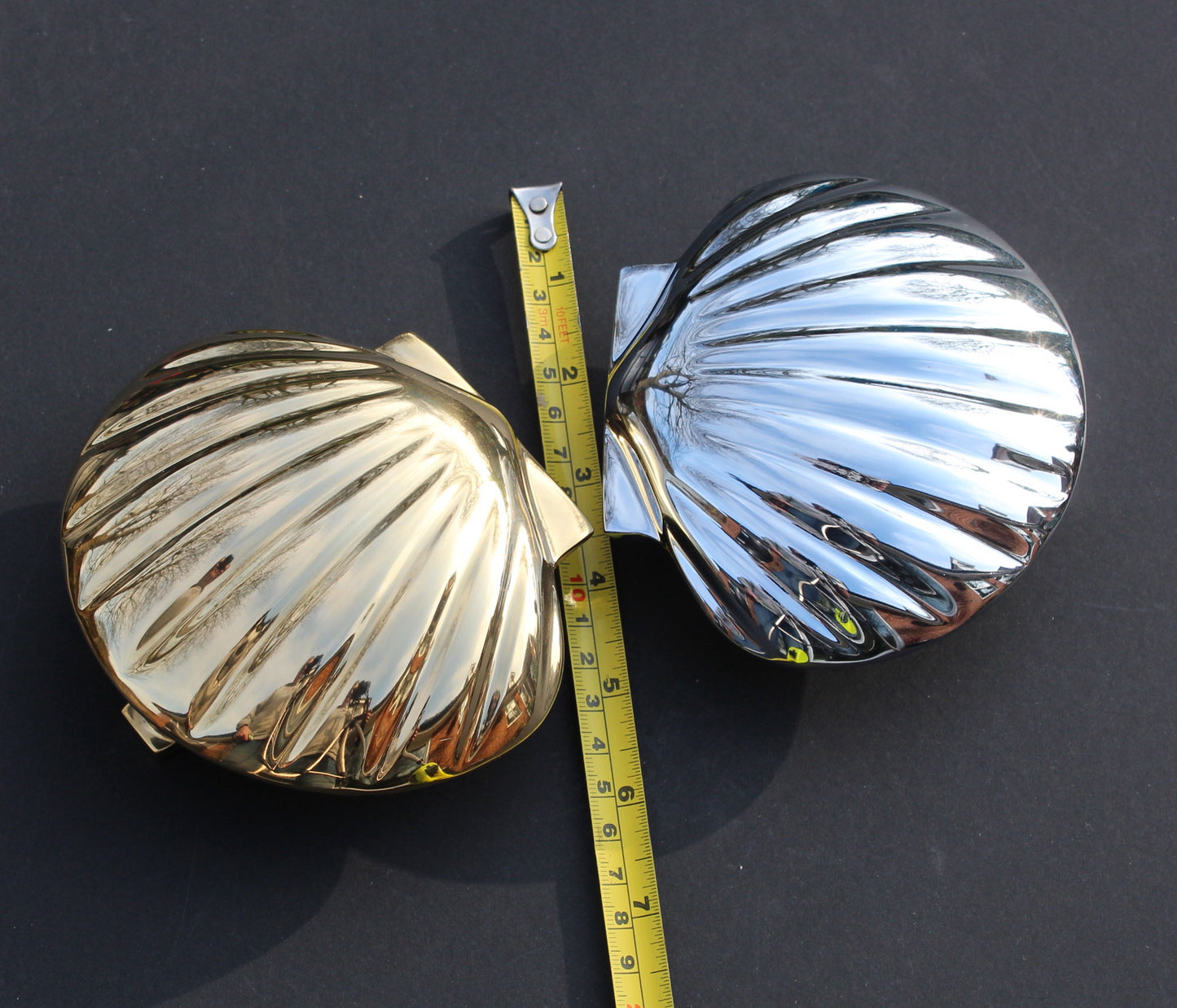 Scallop Shell Door Knocker - Various Finishes