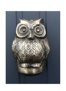 Baby Owl Door Knocker - Various Finishes