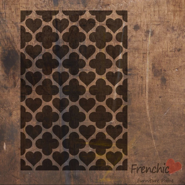 Hearts of Morocco Stencil