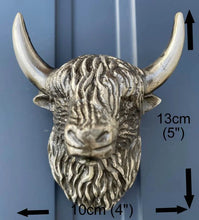 Highland Cow Door Knocker - Various Finishes
