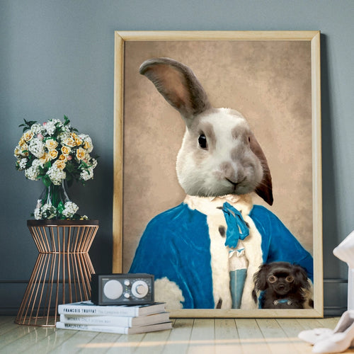 Bunny Portrait Print