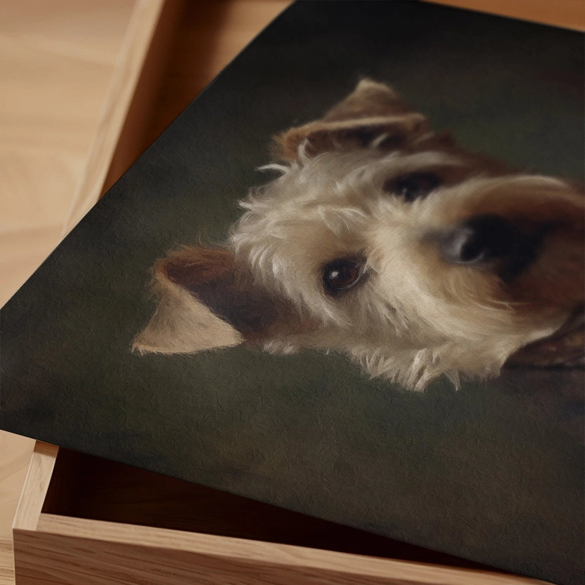 Yorkshire Terrier Dog Portrait Print