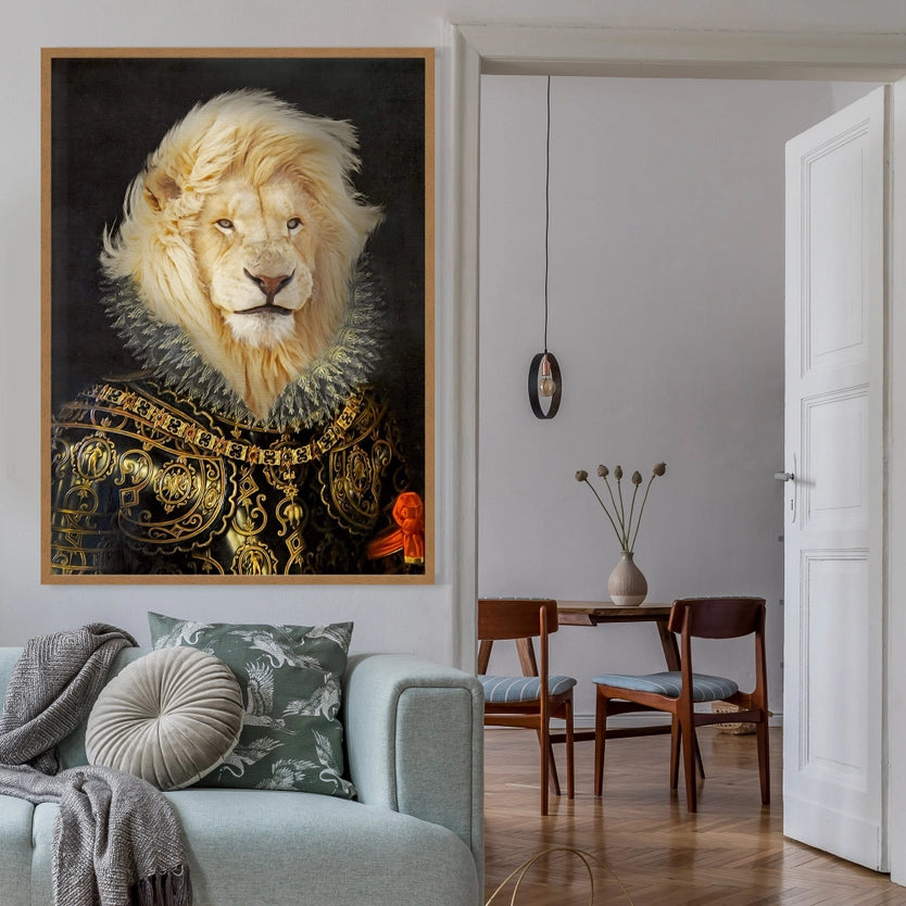 Lion King Portrait Print
