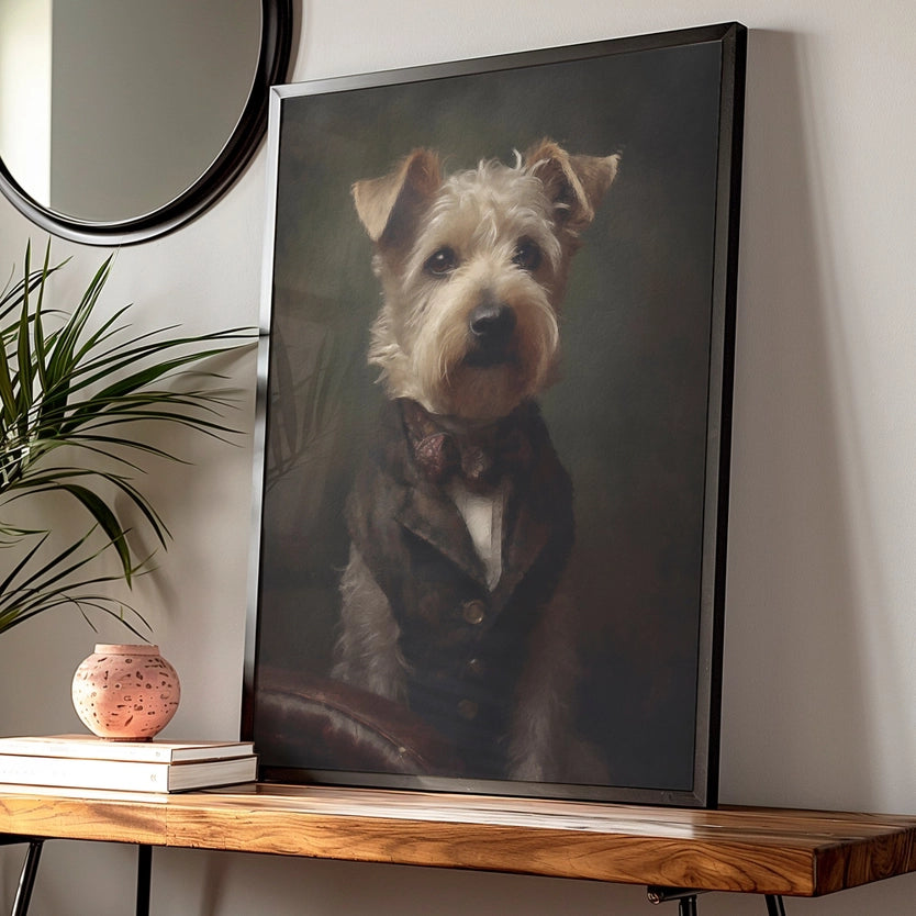 Yorkshire Terrier Dog Portrait Print