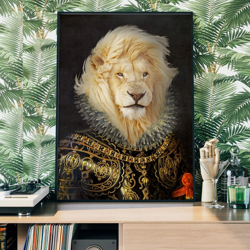 Lion King Portrait Print