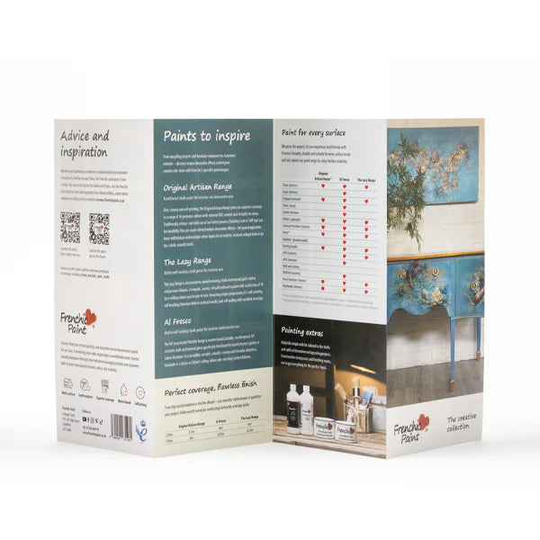 Frenchic Creative Collection Colour Chart