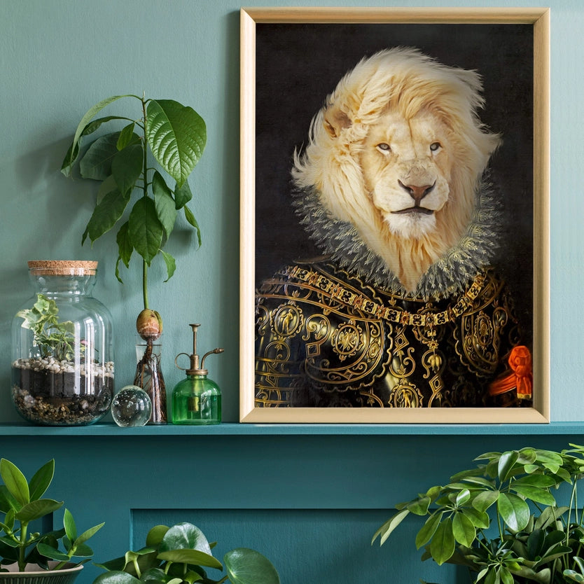 Lion King Portrait Print