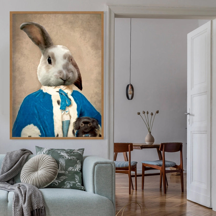 Bunny Portrait Print