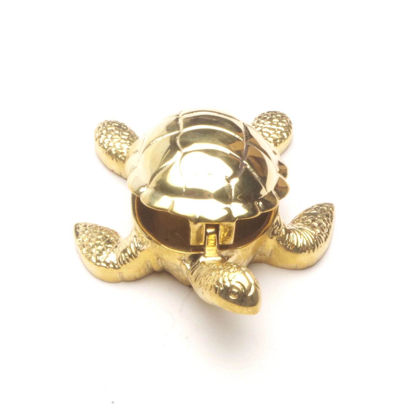 Turtle Door Knocker - Polished Brass or Chrome Finish