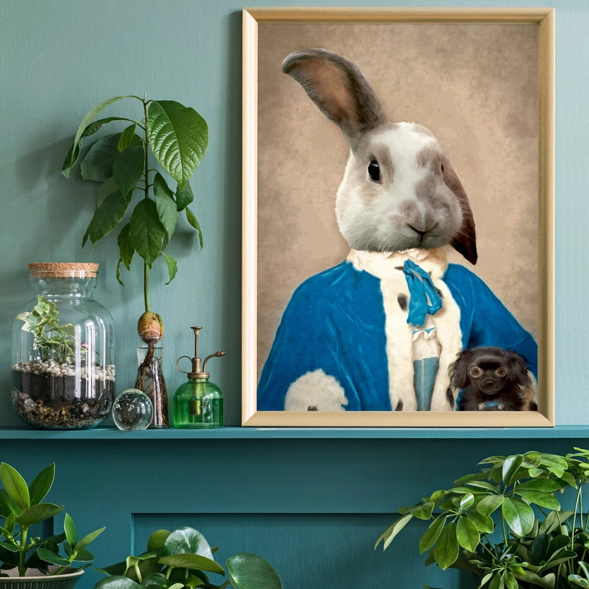 Bunny Portrait Print