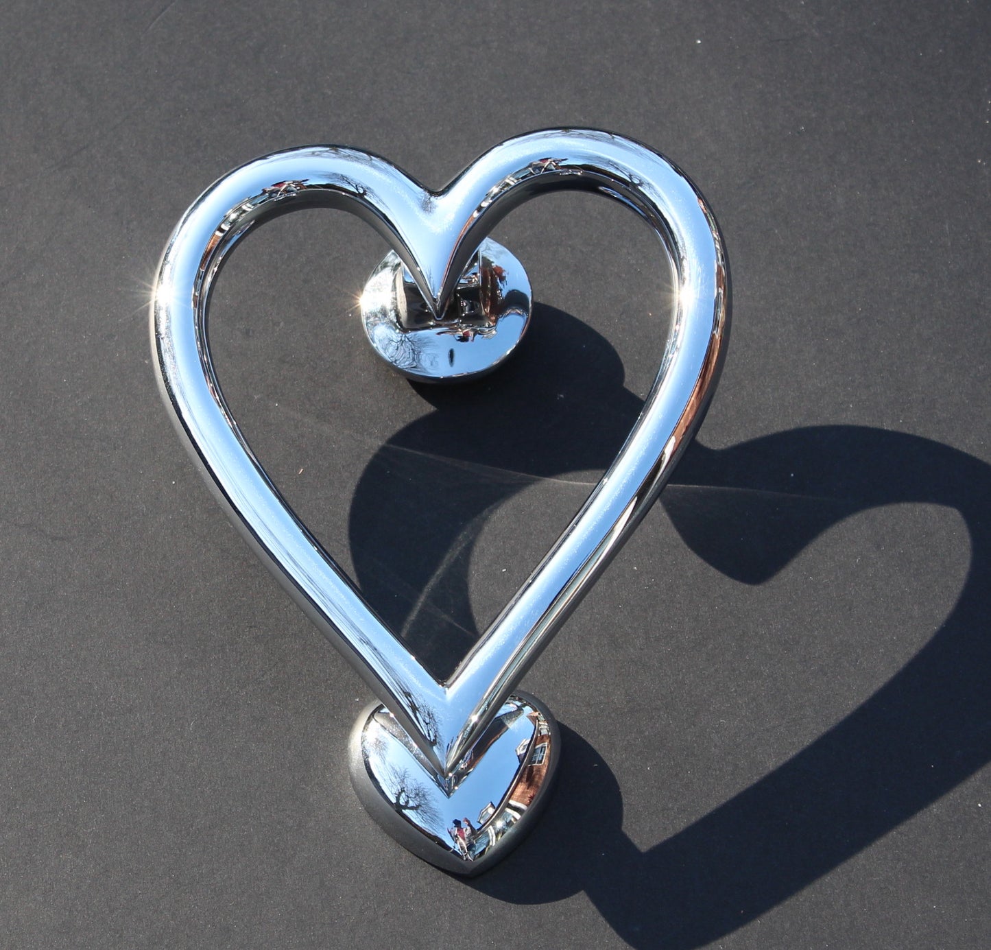 Heart Door Knocker - Various Finishes