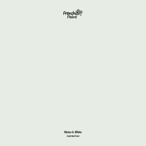 Mister A White - Peel & Stick Paint Sample