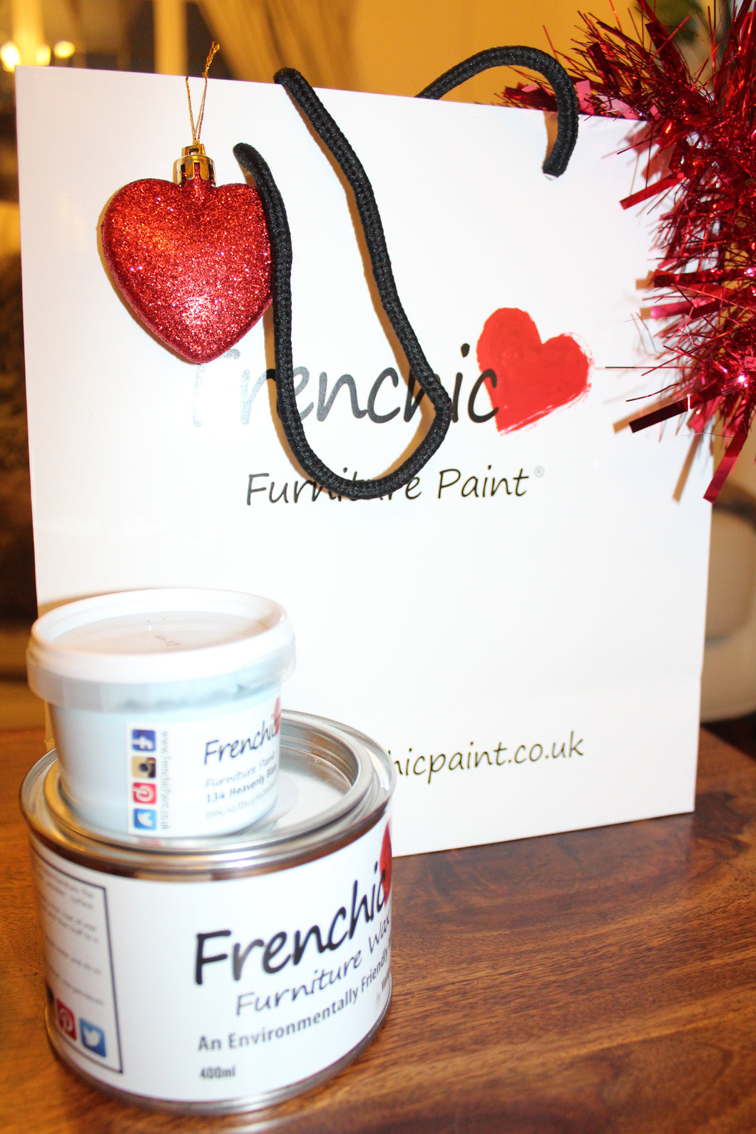 Frenchic Christmas Chalk Paint Starter Pack Kit with Furniture Wax