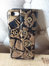 Steampunk Mobile phone case - Handmade