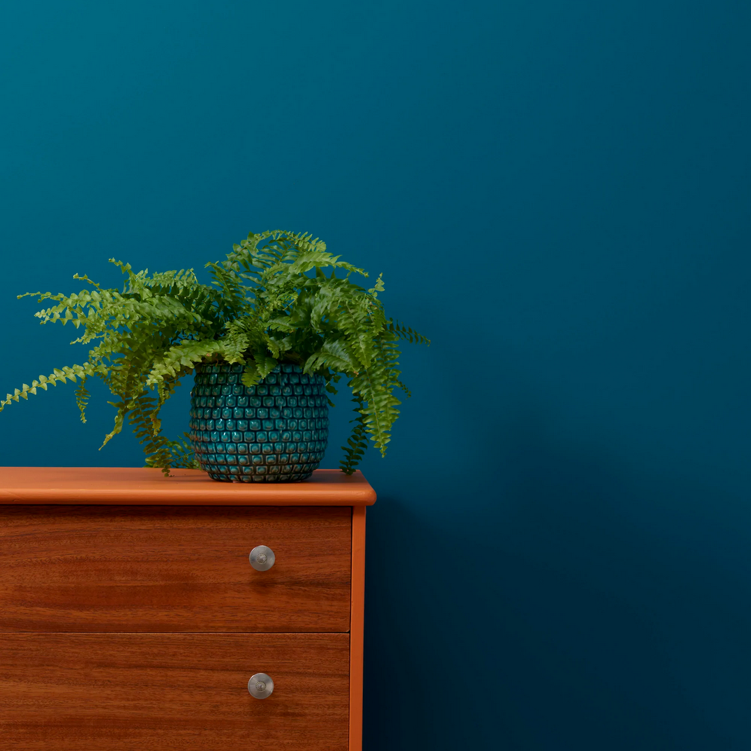 Steel Teal Wall Paint