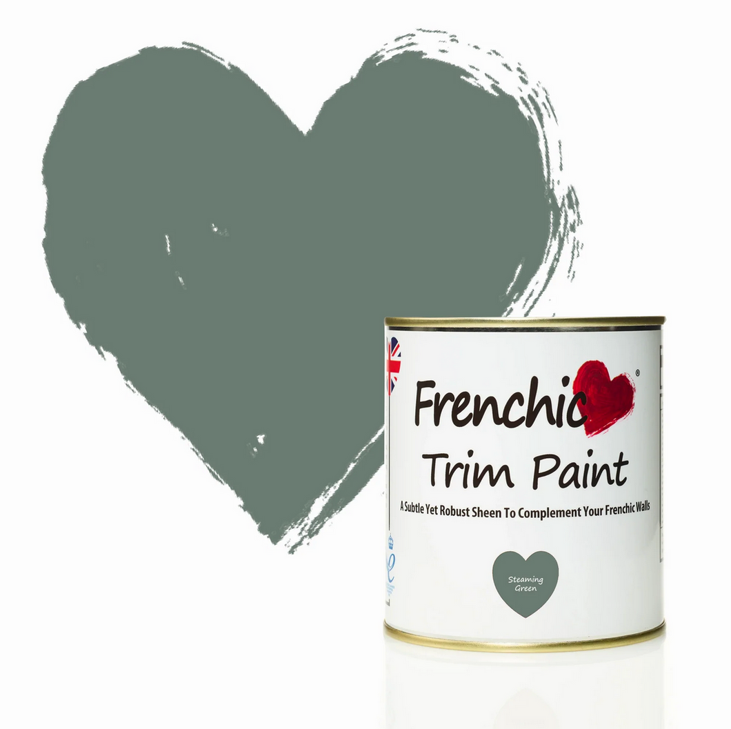 Steaming Green Trim Paint