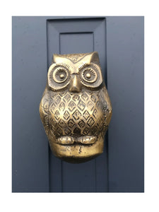 Baby Owl Door Knocker - Various Finishes