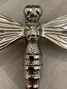 Dragonfly Door Knocker - Nickel Finish