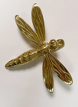 Dragonfly Door Knocker - Brass Finish