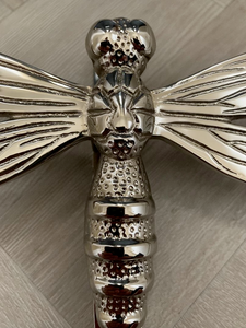 Dragonfly Door Knocker - Brass or Nickel Finish