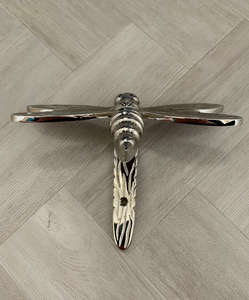 Dragonfly Door Knocker - Brass or Nickel Finish