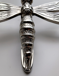 Dragonfly Door Knocker - Brass or Nickel Finish