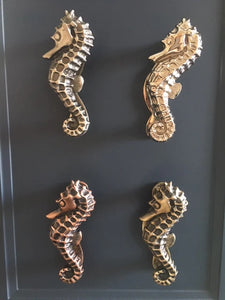 Seahorse Door Knocker - Various Finishes