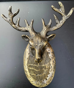 Stag Door Knocker - Various Finishes